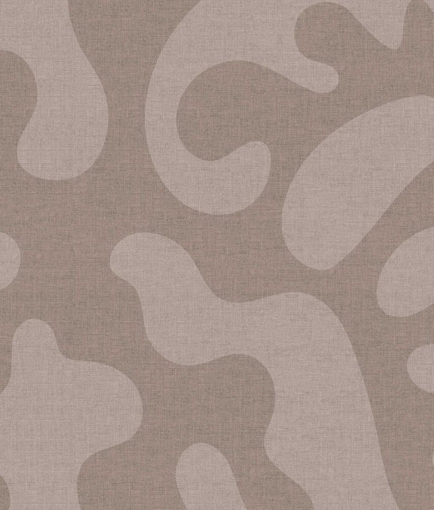 Retro wallpaper Vibrant Matisse Dream, pink, washable Retro wallpaper Vibrant Matisse Dream, pink, washable