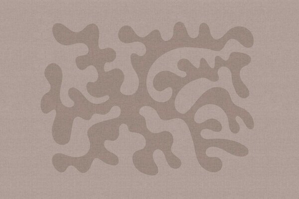 Retro behang Vibrant Matisse Dream, roze, afwasbaar Retro behang Vibrant Matisse Dream, roze, afwasbaar