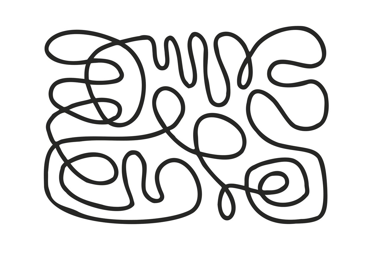 Retro behang Midcentury Bold Stripe, zwart-wit, afwasbaar Retro behang Midcentury Bold Stripe, zwart-wit, afwasbaar