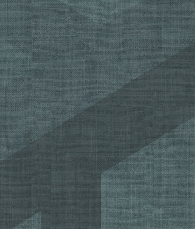 Abstract behang Amazing Maze, blauw, afwasbaar Abstract behang Amazing Maze, blauw, afwasbaar