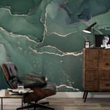 Marble wallpaper Green Majesty Marble, green, washable Marble wallpaper Green Majesty Marble, green, washable