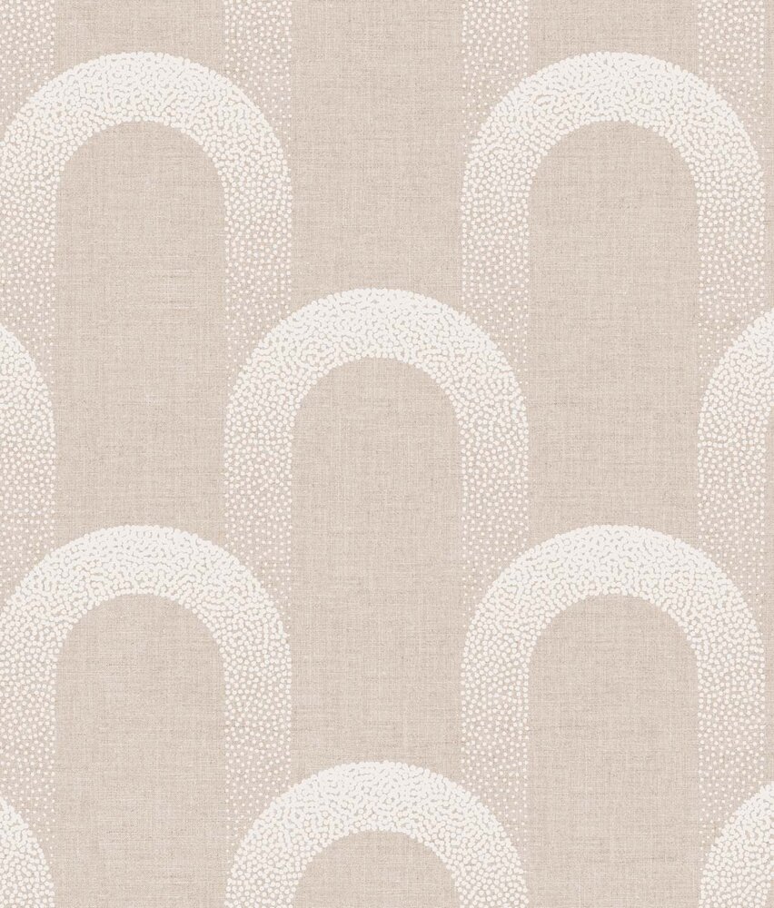Grafisch behang Abstract Archways, beige, afwasbaar Grafisch behang Abstract Archways, beige, afwasbaar
