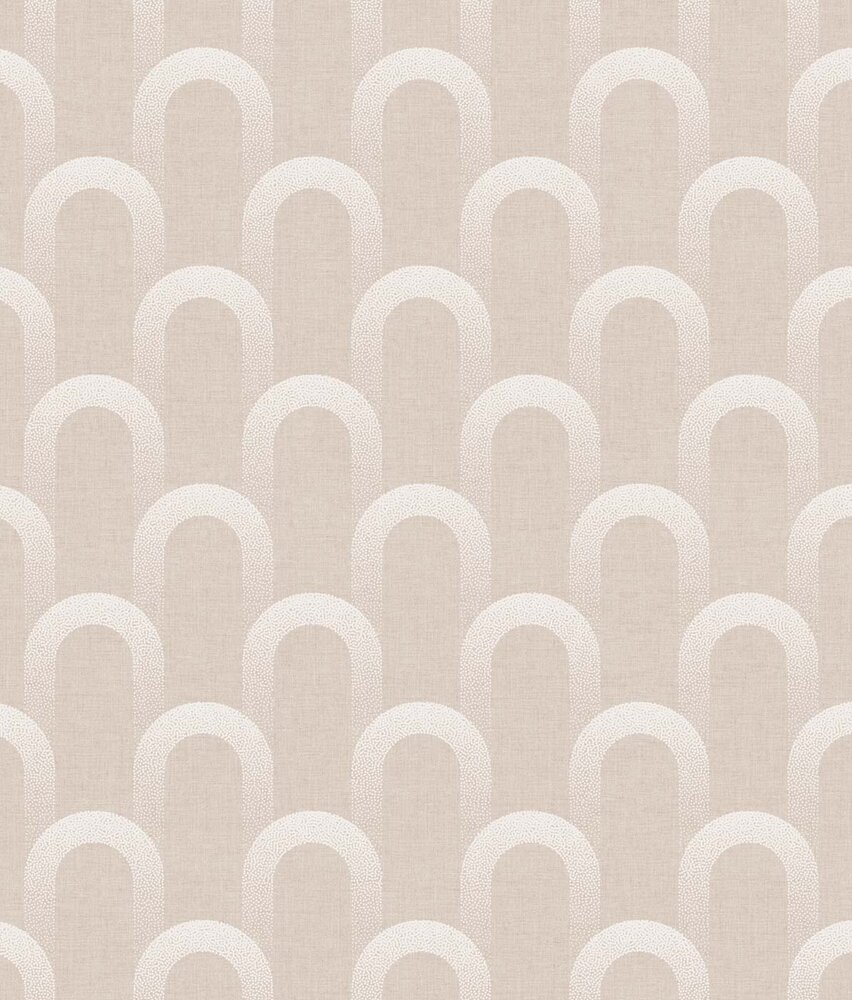 Grafische Tapete Abstract Archways, beige, waschbar Grafische Tapete Abstract Archways, beige, waschbar
