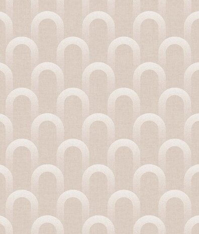 Grafisch behang Abstract Archways, beige, afwasbaar Grafisch behang Abstract Archways, beige, afwasbaar