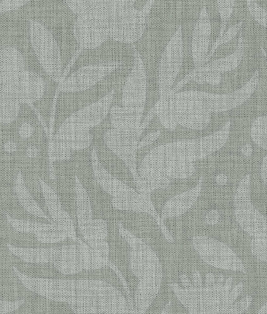 Bloemen behang Flower Dreams, groen, afwasbaar Bloemen behang Flower Dreams, groen, afwasbaar