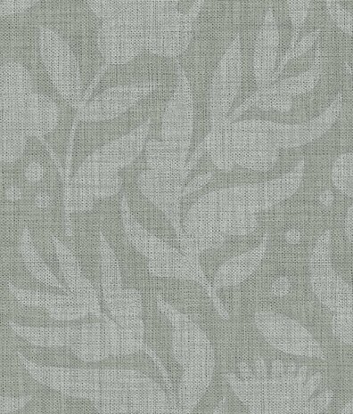 Bloemen behang Flower Dreams, groen, afwasbaar Bloemen behang Flower Dreams, groen, afwasbaar