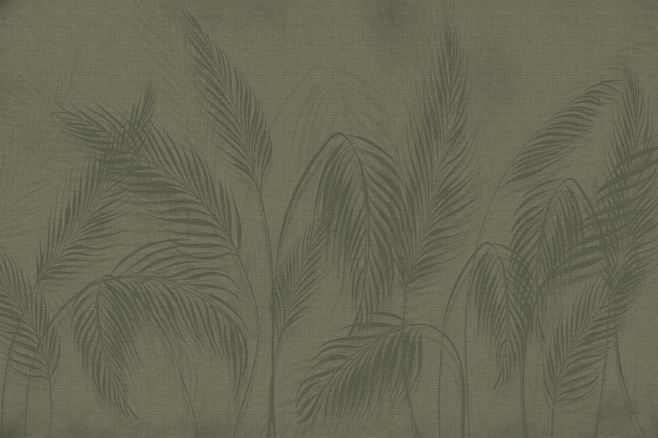 Palm wallpaper Sublime Palm Haven, green, washable Palm wallpaper Sublime Palm Haven, green, washable