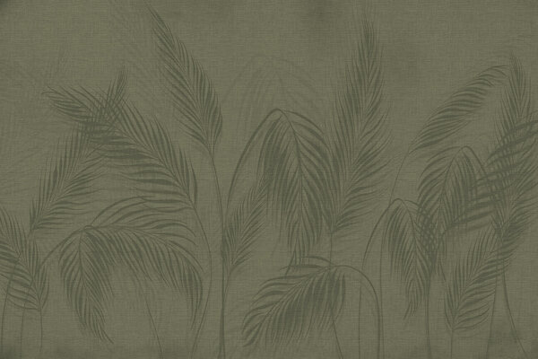 Palm wallpaper Sublime Palm Haven, green, washable Palm wallpaper Sublime Palm Haven, green, washable