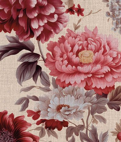 Blumentapete Elegant Classic Bloom, waschbar