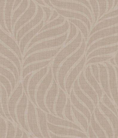 Grafisch behang Beige Botanical Bliss, afwasbaar Grafisch behang Beige Botanical Bliss, afwasbaar