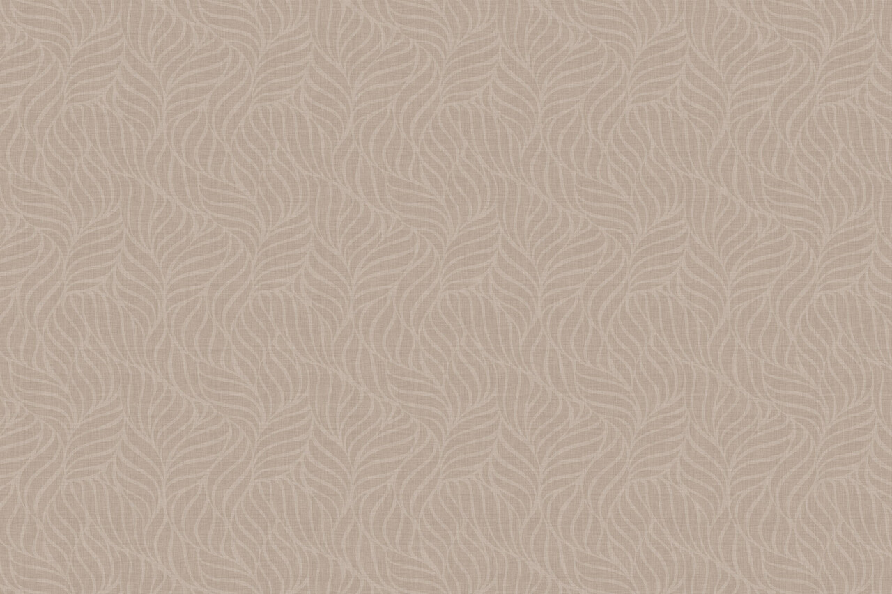 Grafisch behang Beige Botanical Bliss, afwasbaar Grafisch behang Beige Botanical Bliss, afwasbaar