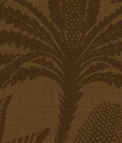 Bloemen behang Rustic Botanical Oasis, bruin, afwasbaar Bloemen behang Rustic Botanical Oasis, bruin, afwasbaar