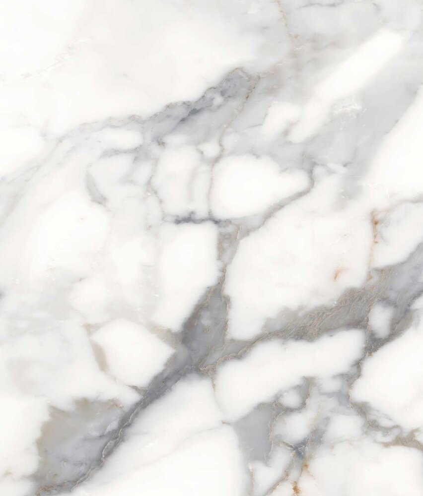 Marmer behang Carrara Impressions, wit, afwasbaar Marmer behang Carrara Impressions, wit, afwasbaar
