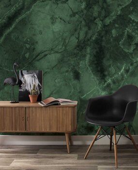Marble wallpaper Vivid Marble Chique, green, washable Marble wallpaper Vivid Marble Chique, green, washable