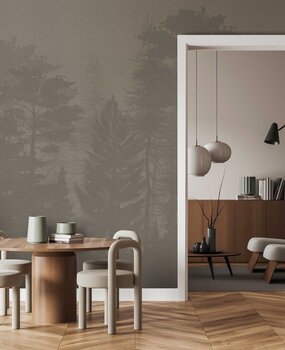 Abstract behang Mystical Woods Impressions, afwasbaar Abstract behang Mystical Woods Impressions, afwasbaar