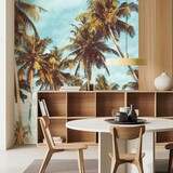 Palm behang Miami Palms Paradise, afwasbaar Palm behang Miami Palms Paradise, afwasbaar