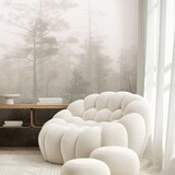 Behang Enchanting Misty Woods, afwasbaar Behang Enchanting Misty Woods, afwasbaar