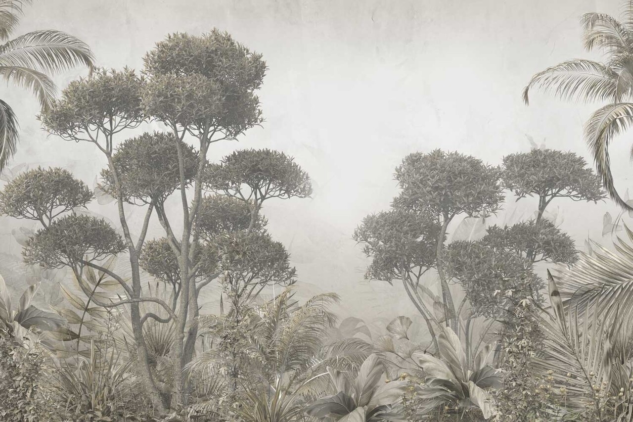 Landschaftstapete Enchanting Forest Elegance, waschbar Landschaftstapete Enchanting Forest Elegance, waschbar