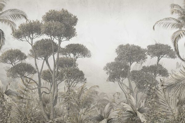 Landscape wallpaper Enchanting Forest Elegance, washable Landscape wallpaper Enchanting Forest Elegance, washable