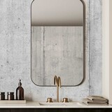 Tapete im Industriestil Raw Concrete Elegance, grau, waschbar Tapete im Industriestil Raw Concrete Elegance, grau, waschbar