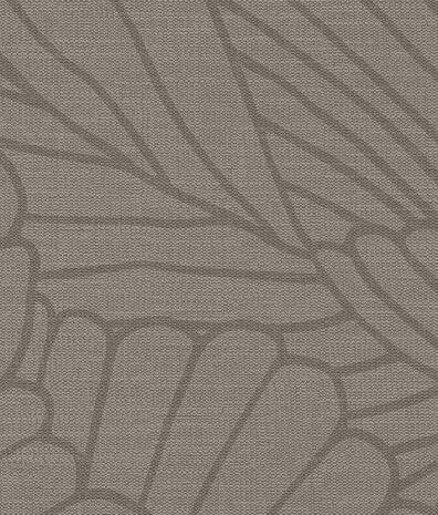 Abstract behang Ginko Leaf Elegance, taupe, afwasbaar Abstract behang Ginko Leaf Elegance, taupe, afwasbaar