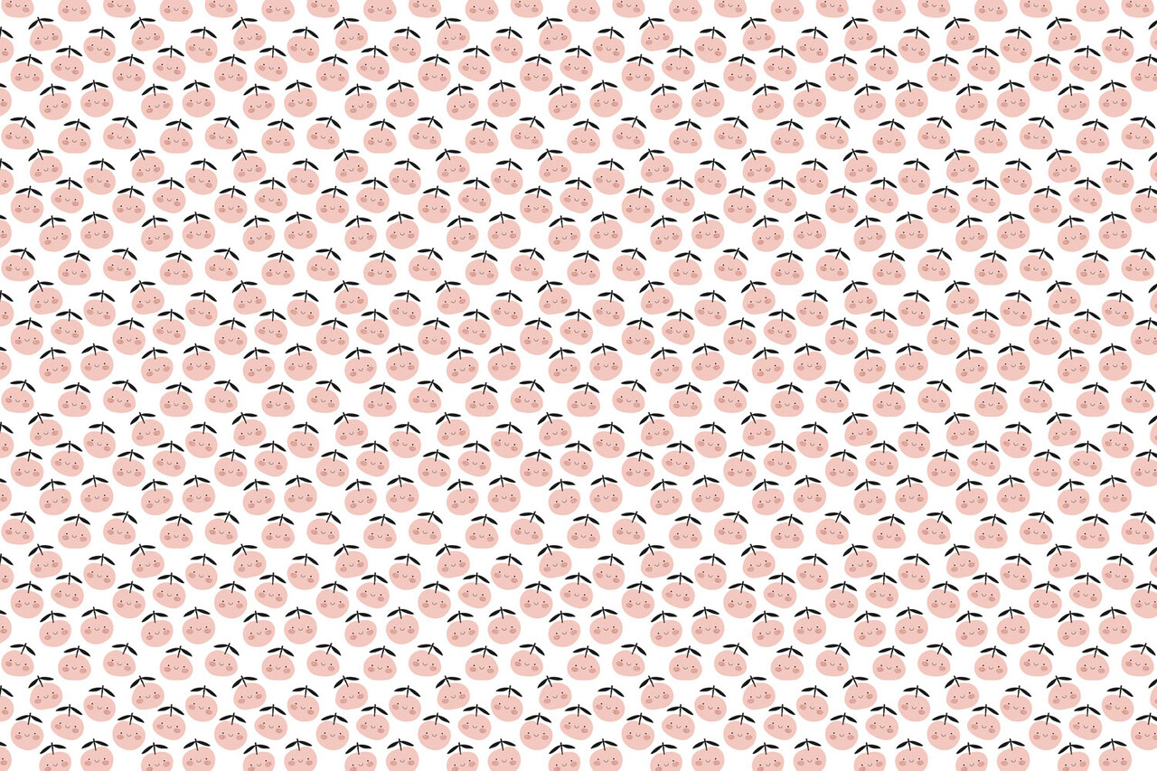 Kinderbehang Pink Cherish, roze, afwasbaar Kinderbehang Pink Cherish, roze, afwasbaar