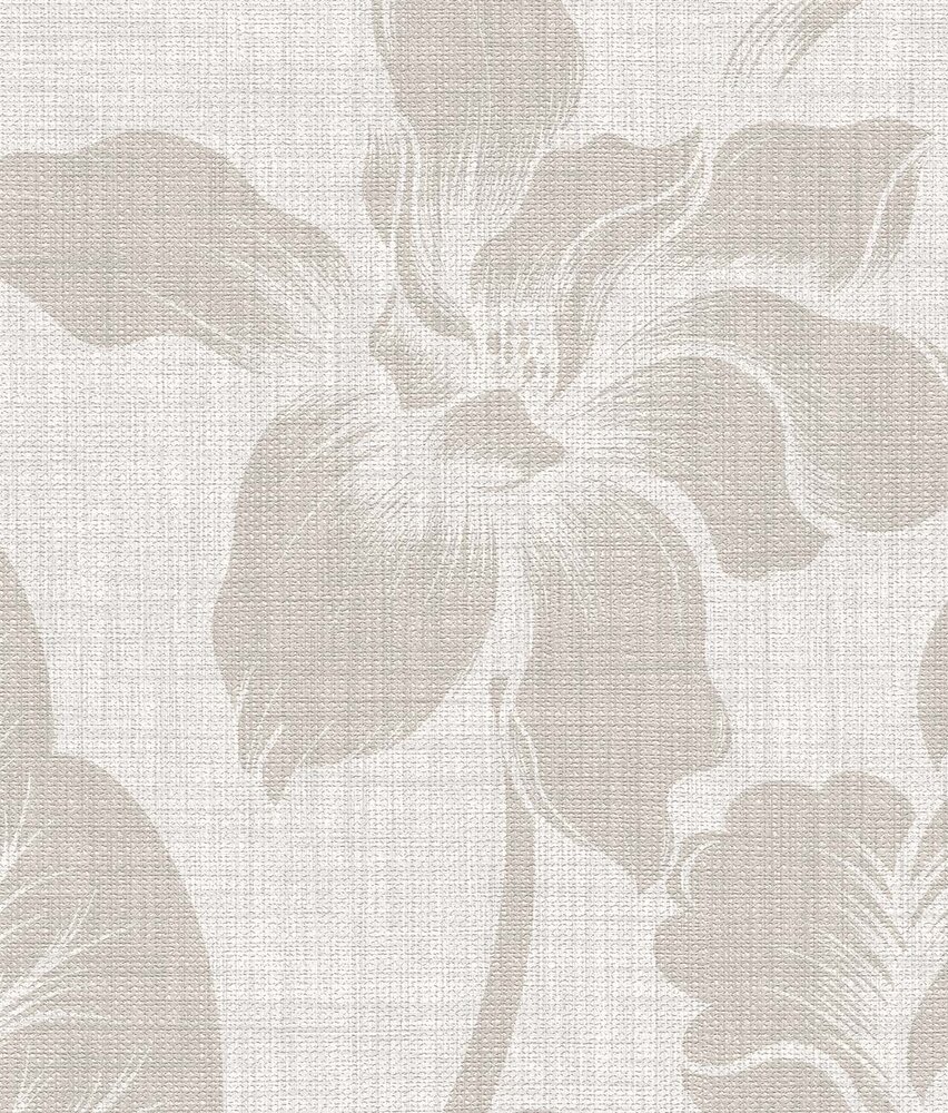 Blumentapete Classical Flowers, beige, waschbar Blumentapete Classical Flowers, beige, waschbar