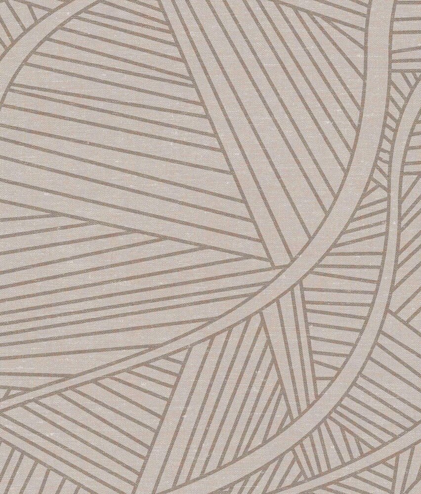 Grafische Tapete Sakura Waves, beige, waschbar Grafische Tapete Sakura Waves, beige, waschbar