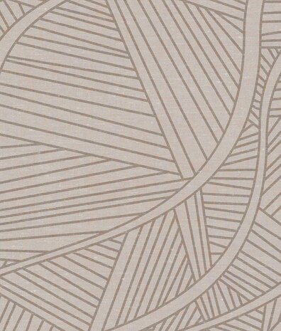 Grafische Tapete Sakura Waves, beige, waschbar Grafische Tapete Sakura Waves, beige, waschbar