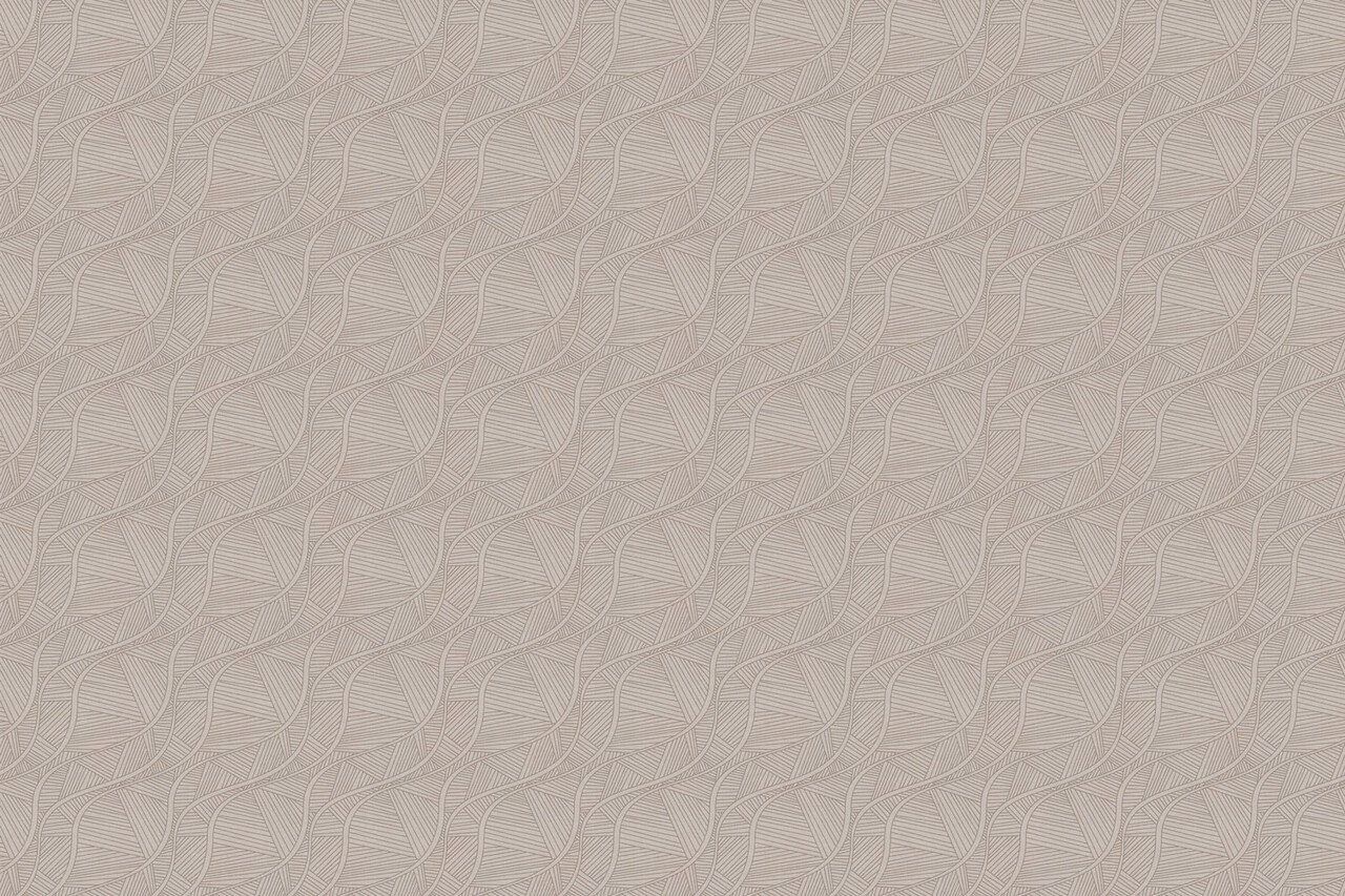 Grafische Tapete Sakura Waves, beige, waschbar Grafische Tapete Sakura Waves, beige, waschbar