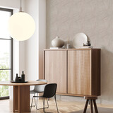 Grafisch behang Sakura Waves, beige, afwasbaar Grafisch behang Sakura Waves, beige, afwasbaar