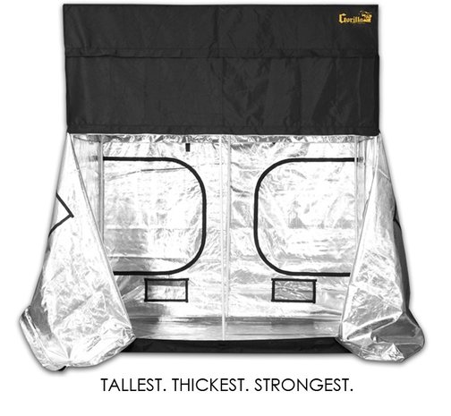 Gorilla Gorilla kweektent (GGT48) 122x244x210cm Gorilla Gorilla kweektent (GGT48) 122x244x210cm