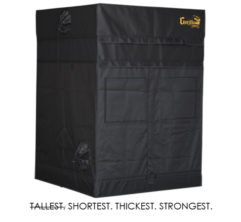 Gorilla Gorilla Kweektent (GGT44 SH) 122x122x150cm Gorilla Gorilla Kweektent (GGT44 SH) 122x122x150cm