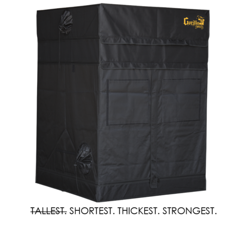 Gorilla Gorilla Kweektent (GGT44 SH) 122x122x150cm Gorilla Gorilla Kweektent (GGT44 SH) 122x122x150cm