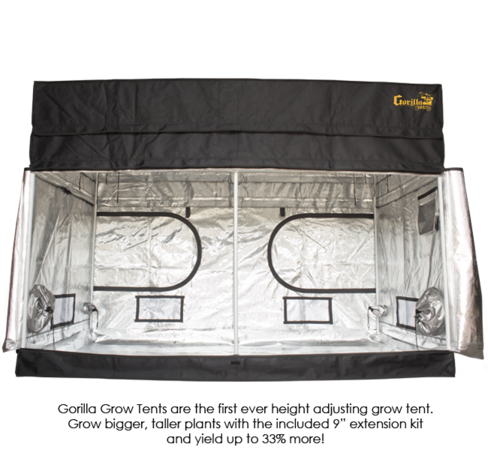 Gorilla Gorilla Kweektent (GGT48 SH) 122x244x150cm