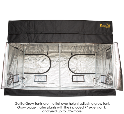 Gorilla Gorilla Kweektent (GGT48 SH) 122x244x150cm
