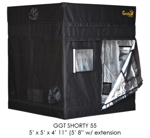 Gorilla Gorilla Kweektent (GGT55 SH) 152x152x150cm