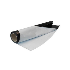 Black/white foil 25x2m