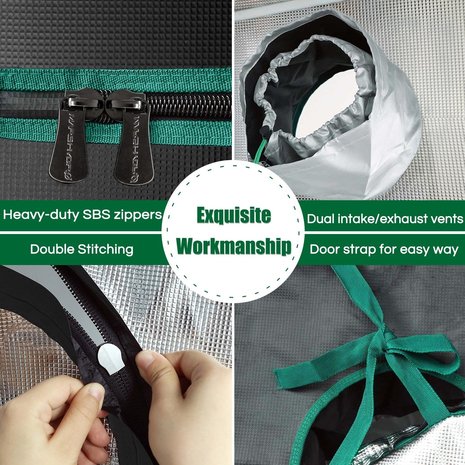 Mars Hydro Mars Hydro grow tent (100x100x180cm) Mars Hydro Mars Hydro grow tent (100x100x180cm)