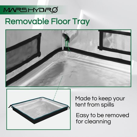 Mars Hydro Mars Hydro Growbox (120x120x200cm) Mars Hydro Mars Hydro Growbox (120x120x200cm)