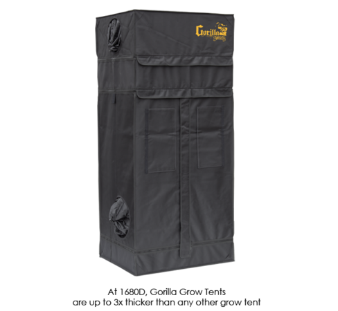 Gorilla Gorilla Growbox (GGT225 SH) 61x76x150cm Gorilla Gorilla Growbox (GGT225 SH) 61x76x150cm