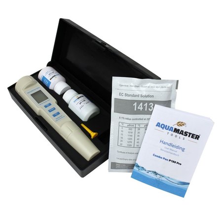 Aquamaster Aquamaster Set 150 Pro PH/EC/CF/PPM/Temp Pen Kombimeter Aquamaster Aquamaster Set 150 Pro PH/EC/CF/PPM/Temp Pen Kombimeter