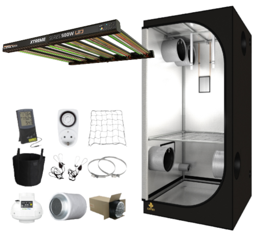 Dimlux Complete Kweektent 120x120 Dimlux 500w Dimlux Complete Kweektent 120x120 Dimlux 500w