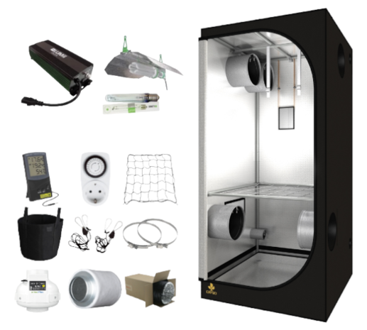Lumii Complete grow tent 120x120 HPS 600W Lumii Complete grow tent 120x120 HPS 600W