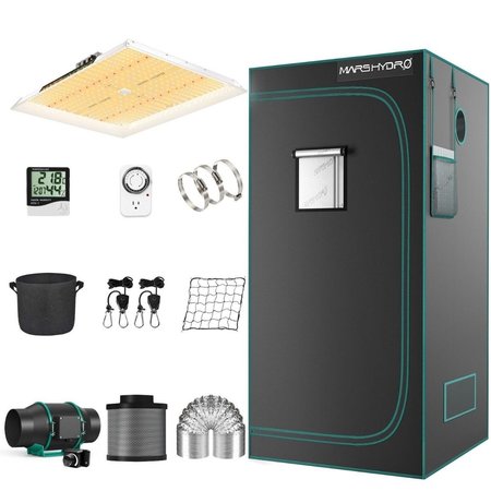 Mars Hydro TSW2000 Mars Hydro Complete kweekset Mars Hydro TSW2000 Mars Hydro Complete kweekset