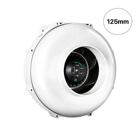 G-Tools Ventilateur tubulaire G-Tools 125mm 2 vitesses 220/360M3 P/U