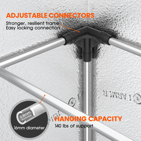 Spider Farmer Spider Farmer grow tent 90x90x180cm Spider Farmer Spider Farmer grow tent 90x90x180cm