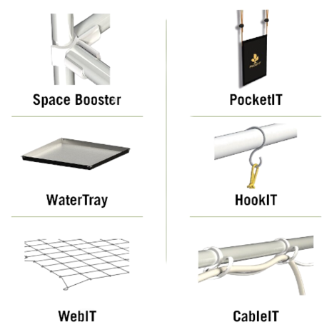 Secret Jardin Secret Jardin Darkstreet 60x60x158cm