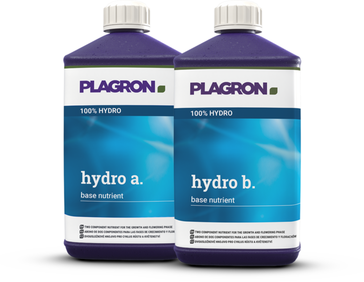 Plagron Hydro A & B 1 litre - Plagron Nutrients - Grow-dutch.com