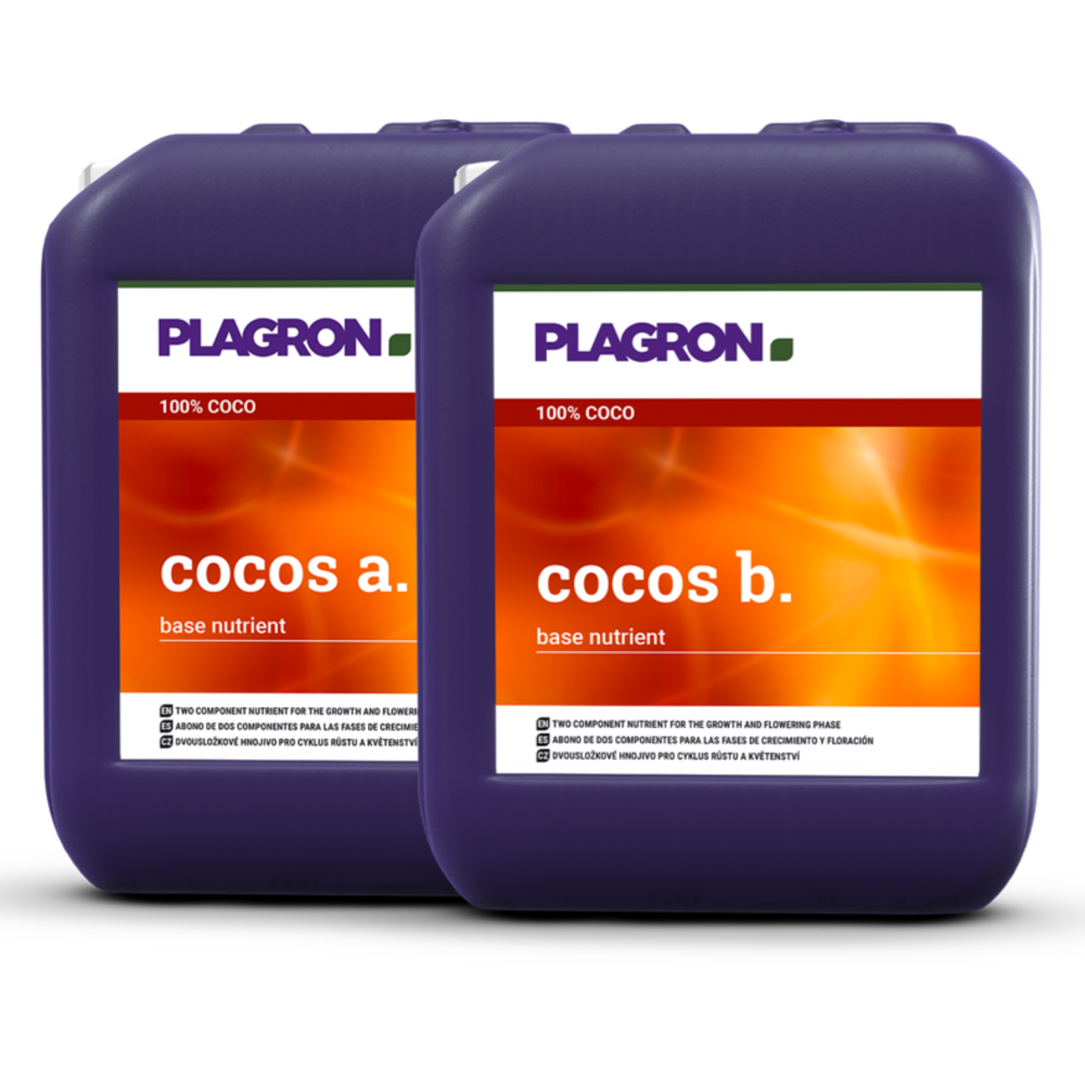 Plagron Coco A & B 5 liters - Plagron Nutrients - Grow-dutch.com